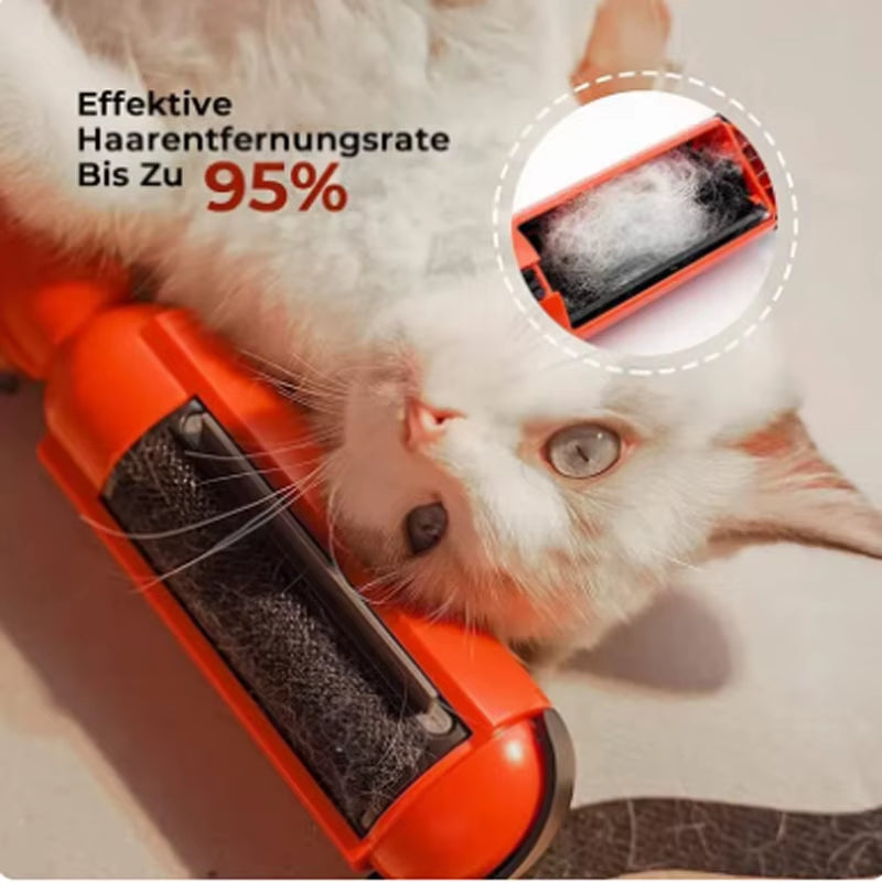 Pet Hair Remover Brush for Cats and Dogs - Portable and Eco-Friendly Cleaning Tool
