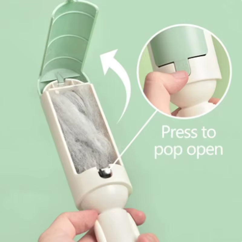 Pet Hair Remover Brush for Cats and Dogs - Portable and Eco-Friendly Cleaning Tool