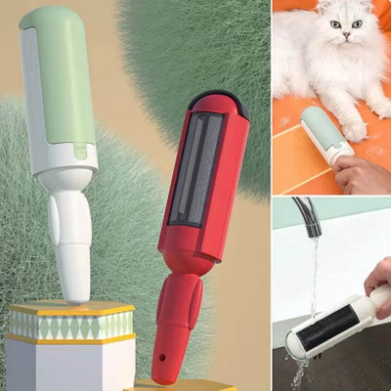 Pet Hair Remover Brush for Cats and Dogs - Portable and Eco-Friendly Cleaning Tool