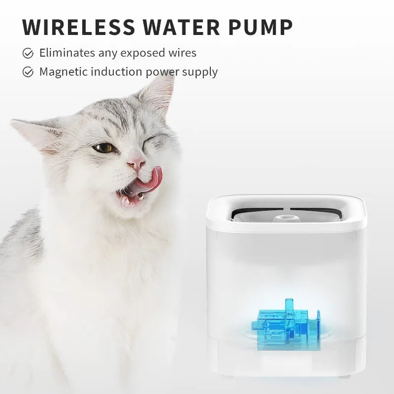 PETKIT EVERSWEET SOLO SE Smart LED Cat Water Fountain for Small Dogs and Cats with Ultra Quiet Operation and Filtered Water Dispenser