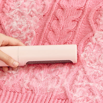 2-1 Pet Hair Remover Brush Lint Roller Portable Effective Self Cleaning Tool for Cat Dog Fur Hair Dust Removal Brush