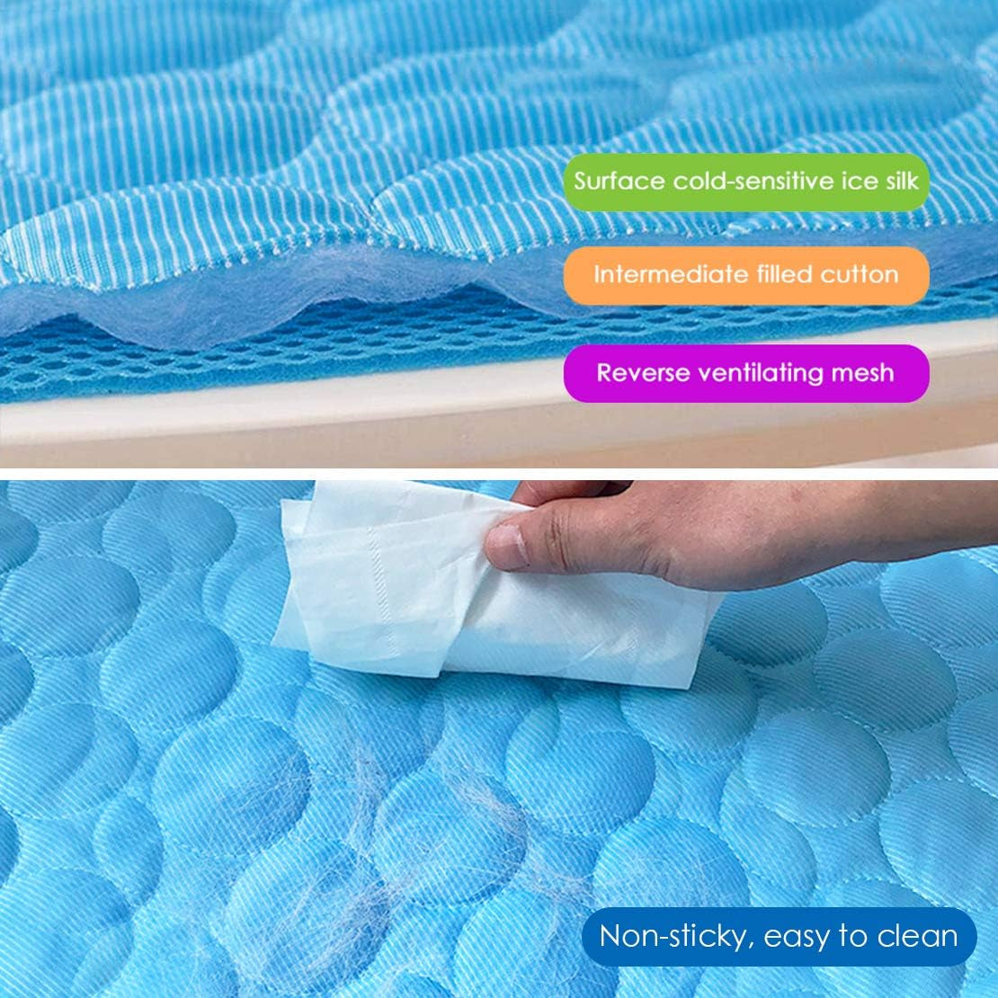 Pet Cooling Pads for Summer Use - Portable Cooling Cushions for Dogs and Cats, Ideal for Home and Outdoor Activities